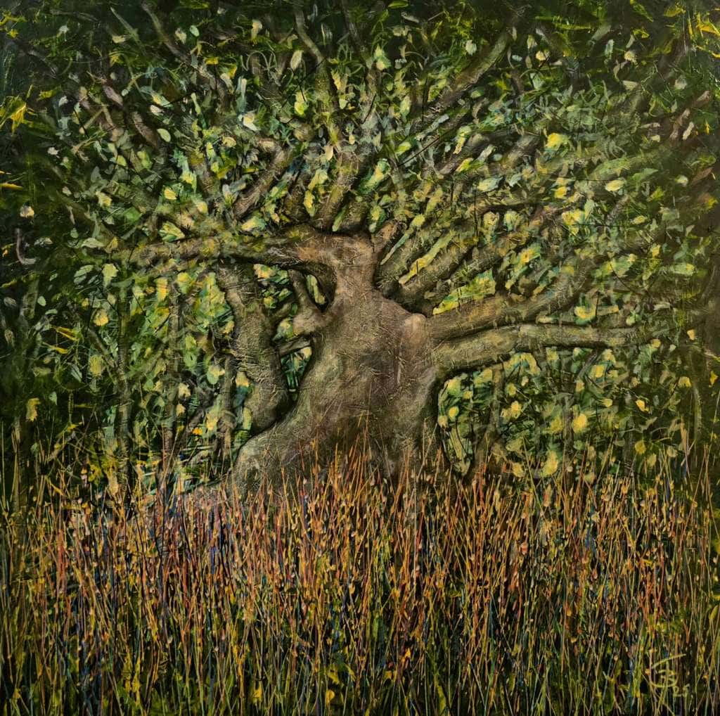 Las Casas de la Selva invites artists to spend time working quietly in a rainforest.